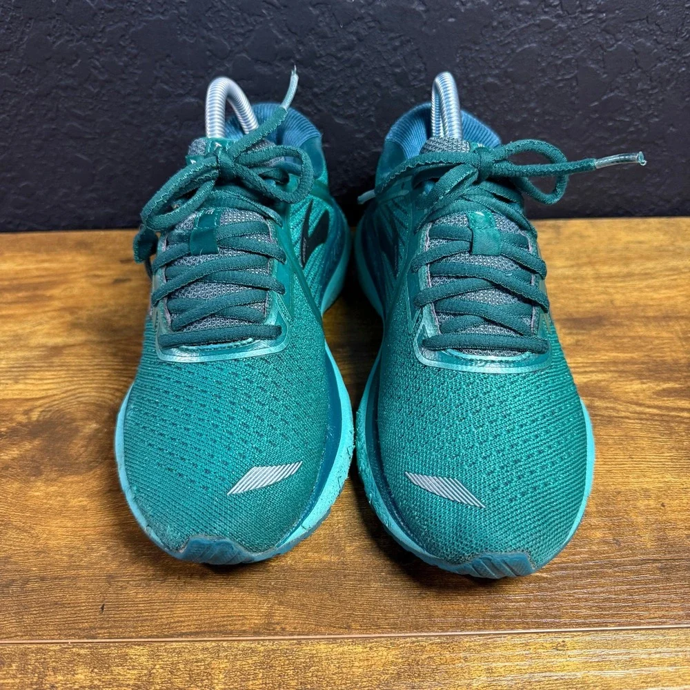 Brooks Adrenaline‎ GTS 20 Teal Mesh Running Shoes Womens 7.5